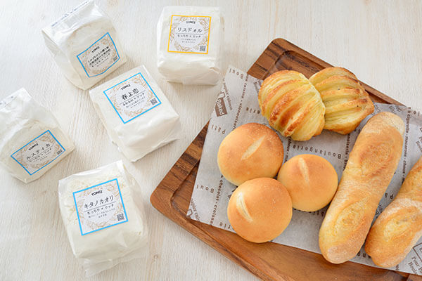 いろいろ強力粉でいろいろなパンを楽しもう！