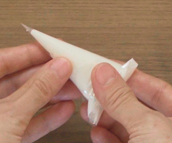コルネの持ち方